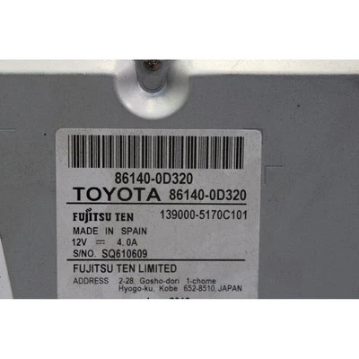 radio para TOYOTA YARIS (17 20 - Imagen 1 de 4