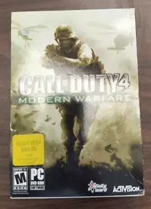Call of Duty 4: Modern Warfare PC Computer Game War Combat Military Shooter - Picture 1 of 5