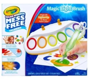 Cepillo de luz mágica Crayola Colour Wonder, juego de iluminación sin desorden - Imagen 1 de 2