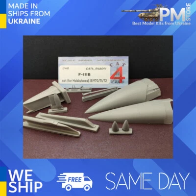 CAT4-R48091 1/48 F-111B  Conversion set ( for Hobbyboss ) Resin model - Image 1 of 4