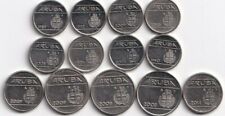 13 DIFFERENT COINS from ARUBA (3 DIFFERENT DENOMINATIONS)