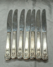Vtg Wallace Silverplate Harmony House CLASSIC FILIGREE 7~9" Hollow Knife Knives