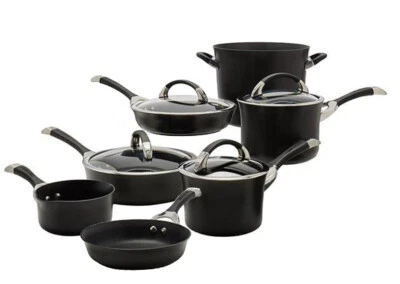 Circulon Symmetry Hard Anodized Nonstick Cookware Pots and Pans Set, 11-Piece  - Image 1 of 3