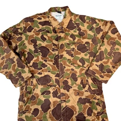 Vintage Rattlers Brand Coverall Large Reg Camo Insulated Hunting - Image 1 of 4