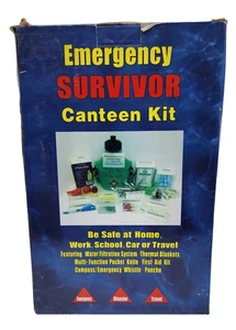 Emergency Survival Canteen Kit With Water Filtration System - Picture 1 of 4