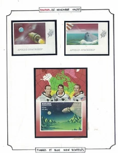 Space Stamp collection Ajman, Manama, Cent African Repub - Picture 1 of 8