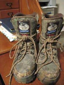 Georgia Sport &Trail 600gram Thinsulate Ultra Insulated Camo Boots Sz 7M - G8418 - Picture 1 of 10