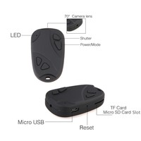 HD 1080P Mate 808 Micro Car Key Spy Camera Mini Digital Video Record DIY FPV DV