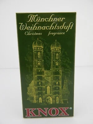 24 New Knox Incense Cones Munich: Gingerbread Pine Cinnamon Vanilla Myrrh - Image 1 of 3