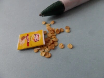 Lay's Potato chips and bag1:12 dollhouse miniatures Gailslittlestuff