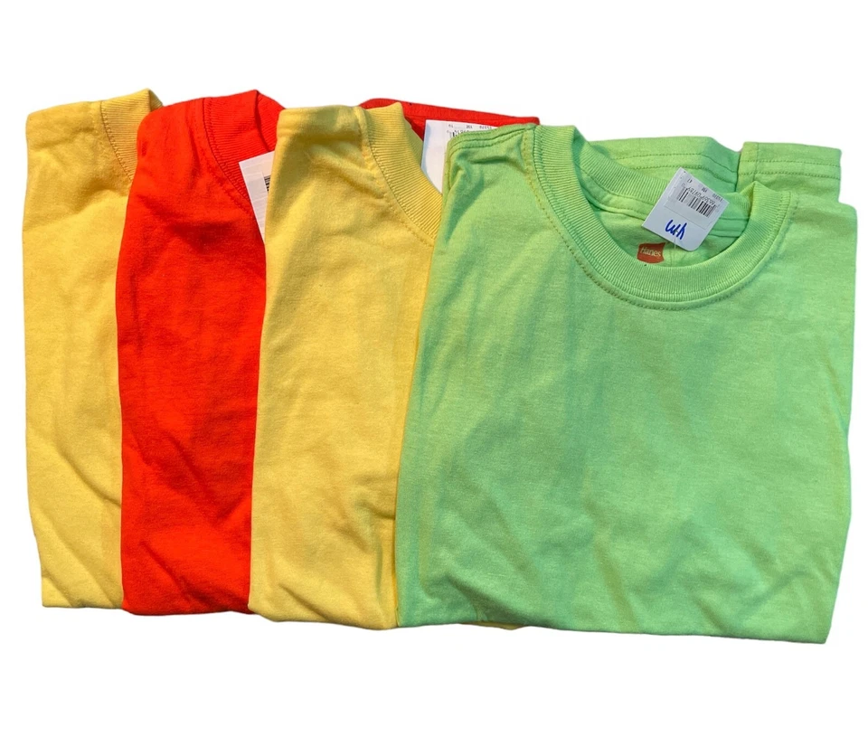 017X06-L8 Hanes Youth Comfort Blend Tagless T-Shirt Medium Asst - Image 1 of 1