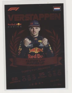 Topps Turbo Attax Max Verstappen 2021 lámina final de vuelta más rápida #236 - Imagen 1 de 1