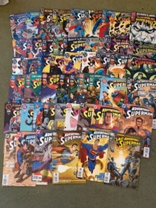 Großes Konvolut 51 Adventures of Superman Comics 1993-2006 - Bild 1 von 5