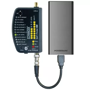 Schwaiger SF9003BT Satfinder mit Akku/Powerbank Bluetooth App 12 Satelliten - Bild 1 von 7