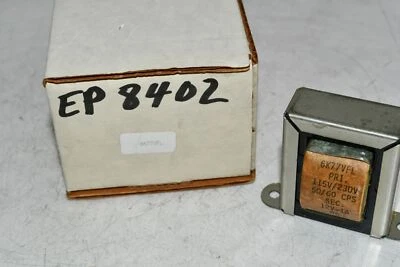 NUEVO Transformador Hammond 6K77VFL, CONTROL, 115/230V, 50/60HZ, 12VCT @1.00A, 6V@ 2 Foto 1 de 4