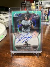 2023 Bowman Draft - Chrome Prospect Autographs Aqua Lava Refractor #CDA-JGO...