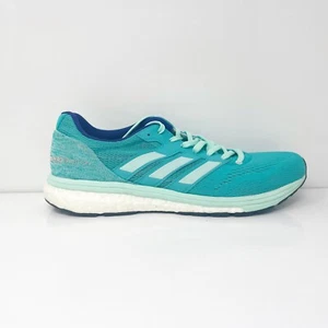 Adidas Womens Adizero Boston 7 BB6498 Blue Running Shoes Sneakers Size 9.5 - Picture 1 of 12