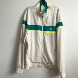 Sergio Tacchini Jacket Mens 4XL Zip Orion Track Top Blue White Tracksuit - Picture 1 of 9