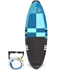 Connelly Boat Wakesurf Board 62194327 | Ride 5 Foot 2 Inch Blue W/ Rope