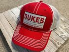Chapeau casquette Duke's Dukes viandes fumées saccadées réglable en maille camionneur SnapBack NEUF