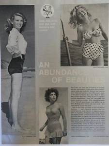 1950s special interest article, an abundance of beauties, Marilyn Monroe etc - Picture 1 of 7