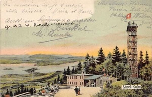 Schweiz - Feusisberg (SZ) Etzel-Kulm - Wirtschaft - Verlag Gebr. Metz 35624 - Bild 1 von 2