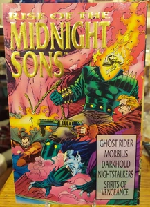 1993 Rise Of The Midnight Sons Part 1 - 6 TPB Graphic Novel Joe & Andy Kubert - Picture 1 of 2