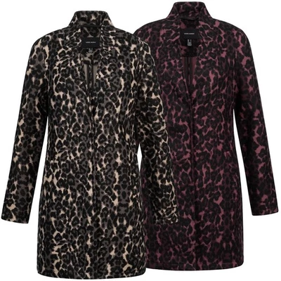 Cappotto donna Vero Moda cappotto corto giacca cappotto donna leopardato VMBrushedkatrineleo