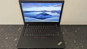 Lenovo ThinkPad T470 Laptop, i5 6th Gen, 8GB RAM, 256GB NVMe SSD, Windows 11 Pro - Picture 1 of 13