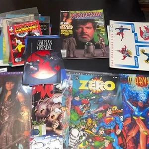 Huge Vintage 1990s Comic Lot With Posters, Promo Cards, Xena #1 Etc See Pics - Picture 1 of 16
