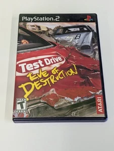 Test Drive Eve of Destruction PS2 (Sony PlayStation 2, 2004) Complete CIB TESTED - Picture 1 of 3