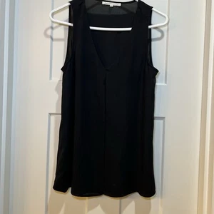 Ropa de trabajo informal Daniel Rainn para mujer sin mangas Quin ojo de cerradura negra talla pequeña - Imagen 1 de 8