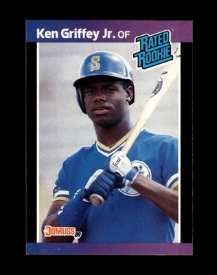 1989 Donruss Set-Break # 33 Ken Griffey Jr. RC NM-MT OR BETTER *GMCARDS* - Image 1 of 2