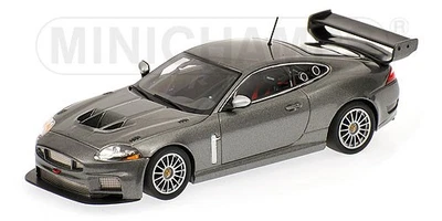 Minichamps 400081390 1/43 JAGUAR XKR GT3 2008 Grigio Metallico Vettura Limitata - Immagine 1 di 4