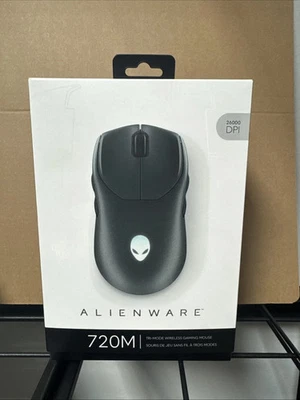 GENUINE Alienware Tri-Mode Wireless Gaming Mouse AW720M Dell H0HHV - Image 1 of 2