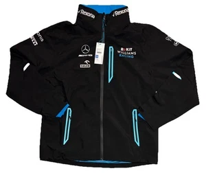 NEW Williams Racing F1 2020 Team Rain Jacket US 2XL EU3XL NWT Mercedes Formula 1 - Picture 1 of 10