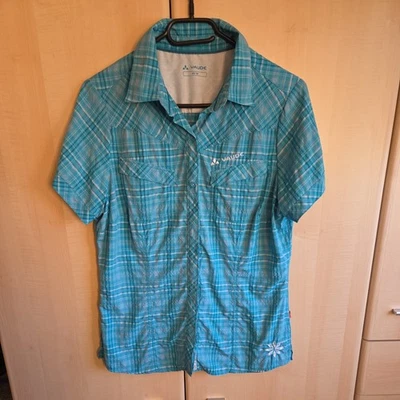 VAUDE Wanderhemd  Gr. M  (40) türkis  - Bild 1 von 2