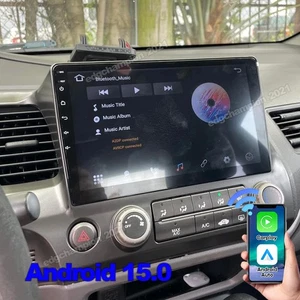 Apple CarPlay Android Auto For Honda Civic 2006-2011 Car Radio Stereo Wifi GPS - Picture 1 of 11