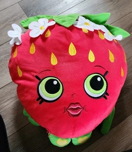 Shopkins~16"~Strawberry Kiss~Pillow~Plush~Stuffed Animal~Toy~Kids~Youth~ B3 - Picture 1 of 2