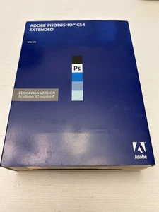 Adobe Photoshop CS4 Extended for Windows Student Edition With Serial Number - Picture 1 of 6