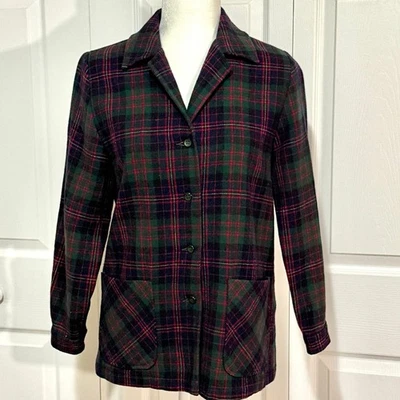 Vintage Knockabouts by Pendleton 100% Virgin Wool shirt jacket. Women’s Medium  - Image 1 of 4