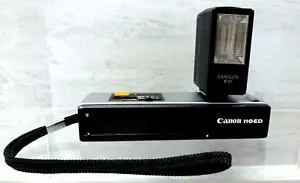 Canon 110ED Film Camera 26mm f:2.0 110 Film Vintage w/Flash Japan WORKING! - Picture 1 of 7