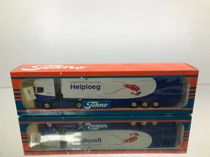 TEKNO HOLLAND SCANIA R500 V8 HEIPLOEG TRUCK+REEFERTRAILER -1:50- GOOD IN BOX - Picture 1 of 9