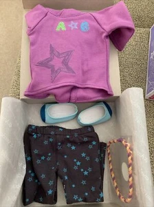 American Girl Starry Hoodie komplettes Outfit für 18 in Puppe-nagelneu - Bild 1 von 6