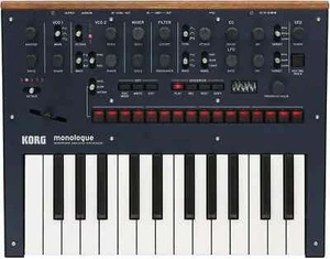 Korg Monologue-BL Monophoner Analog Synthesizer, Dunkelblau, 25 Tasten, Origi... - Bild 1 von 5