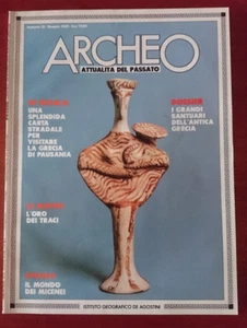 DOSSIER GRANDI SANTUARI ANTICA GRECIA su ARCHEO 51 DE AGOSTINI 1989 OTTIMO..! - Picture 1 of 1
