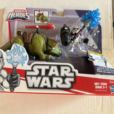 NIB 2017 HASBRO Star Wars Galactic Heroes SANDTROOPER & DEWBACK FIGURE PLAYSET Cover