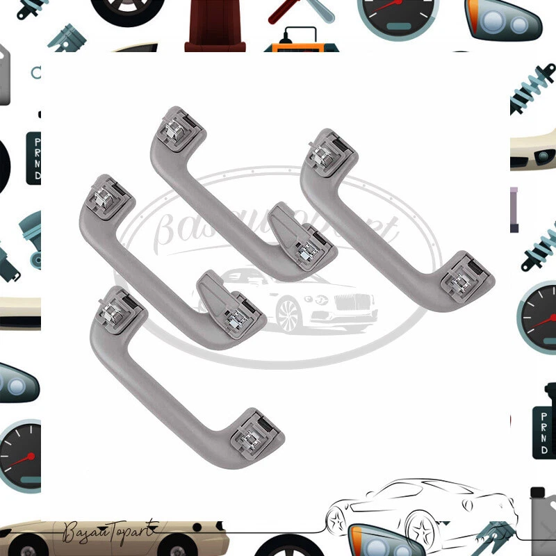 4x Empuñadura de manija de techo interior delantero + trasero para Toyota Corolla Yaris Rav4 Foto 1 de 4