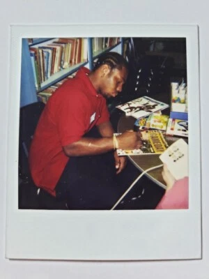 1997 Polaroid Photo KEVIN FAULK LSU Tigers #1 Florida Gators Football Program - Image 1 of 3