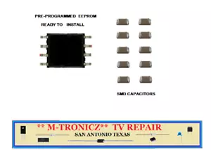 SANYO FW55D25F MAIN BOARD BA5GVBG0201 1 A5GR0UH DS2 REPAIR KIT - Picture 1 of 1